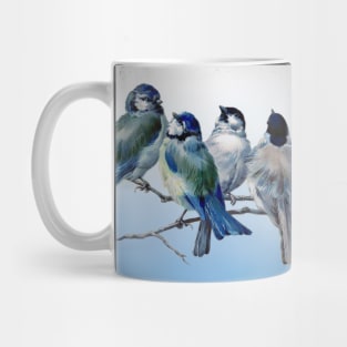 Vintage Bluebirds Mug